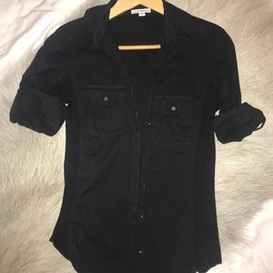 James Perse button down top